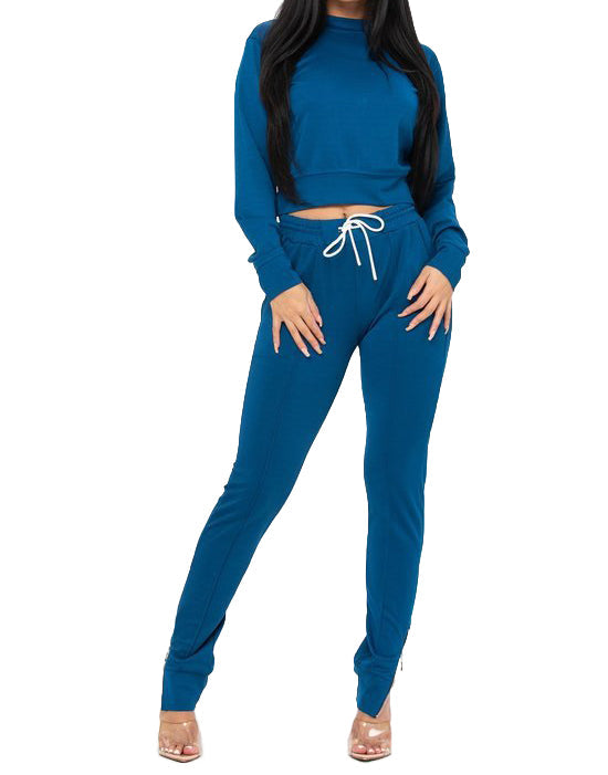 Cropped Jogging Set