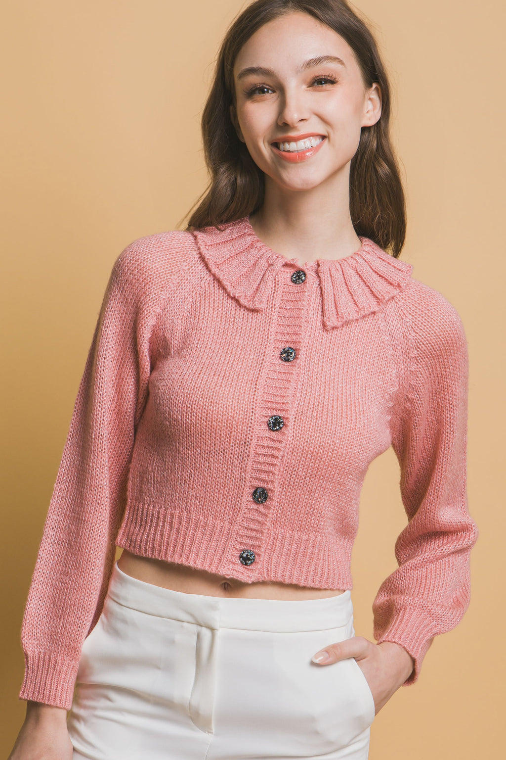 Collard Sweater