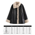 Fur Collar Leather Jacket